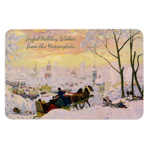 Imán de texto de la "Semana del Panqueque" persona