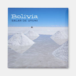 imán de texto Salar de Uyuni