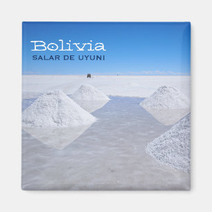 imán de texto Salar de Uyuni