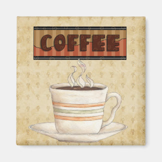 Imán de tiempo del café