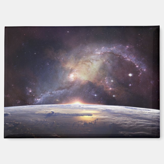 imán de tierra y espacio (Anverso)