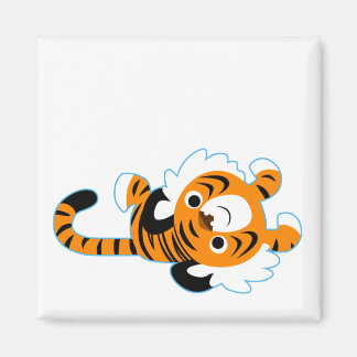Imán de tigre fácil y Personalizado