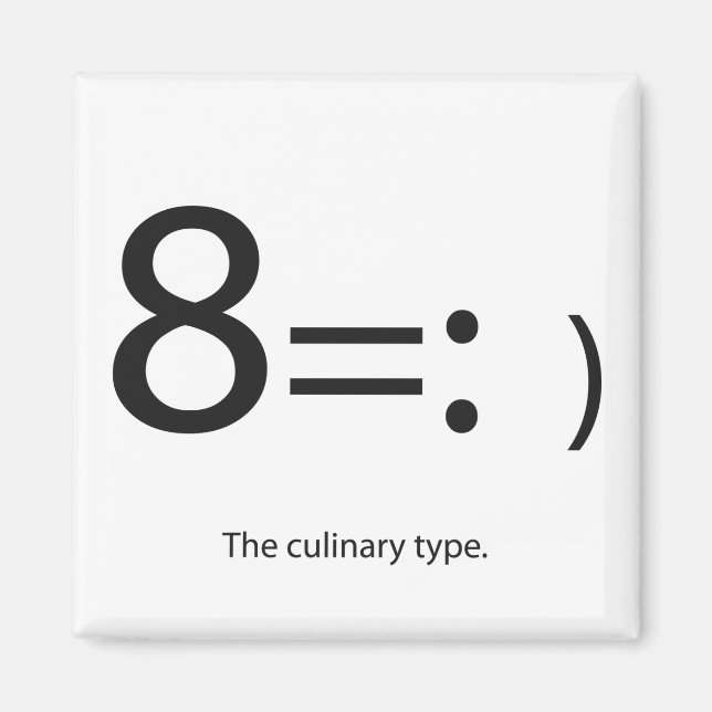 imán de tipo culinario (Frente)
