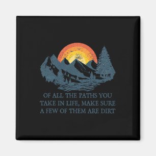 Imán De Todos Los Caminos Que Toma Senderismo Adventure