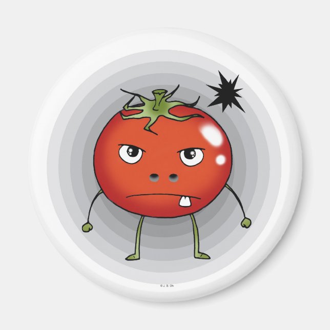 Imán de tomate (Frente)