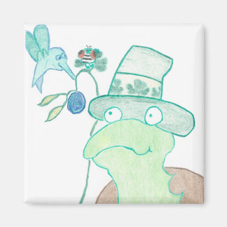 Imán de tortuga - 2"x2" cuadrado