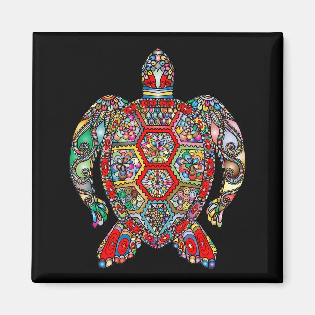 imán de tortuga marina (Frente)