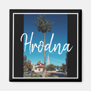 Imán de tractor de arquitectura de Hrodna Bielorru