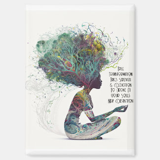 Imán de transformación de mujeres inspiradas