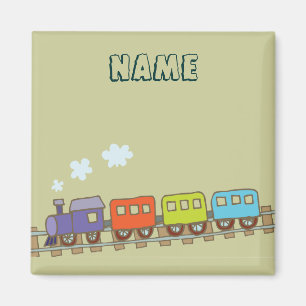 Imán de tren de juguete