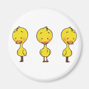 Imán de tres patos