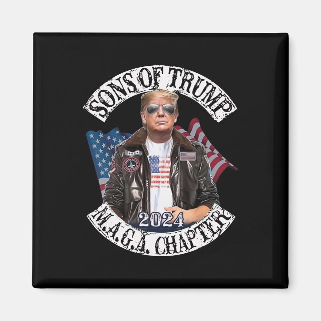 Imán De Trump Maga Chapter 2024 (Frente)
