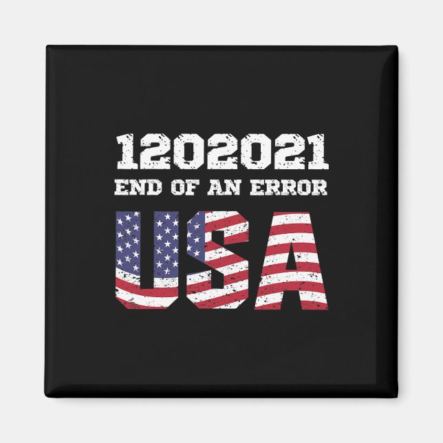 Imán De Un Error De Inauguración Biden Harris 1202021 E (Frente)