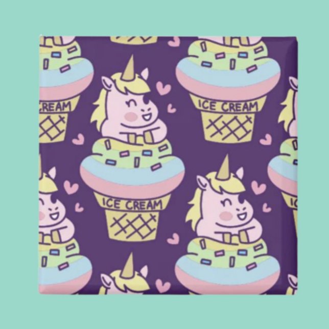 Imán de Unicornio de Orgullo Dulce (Subido por el creador)
