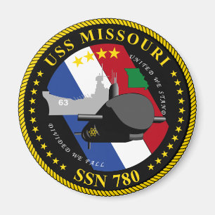 Imán de USS Missouri