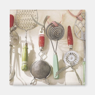 Imán de utensilios de cocina vintage