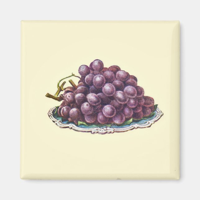 Imán de uvas (Frente)