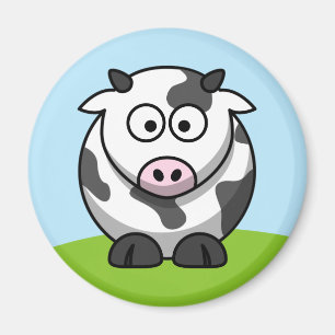 Imán de Vaca Adorable
