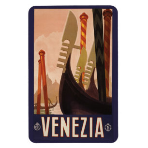 Imán de Venezia Venecia Italia del vintage