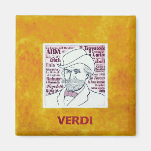Imán de VERDI