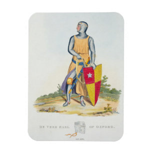 Imán De Vere, conde de Oxford, 1280, de 'Armou antiguo