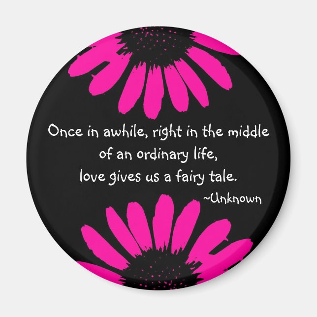 Imán "De vez en cuando, justo en el..." (Frente)