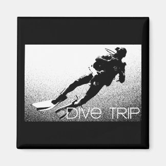 Imán de viaje de buceo