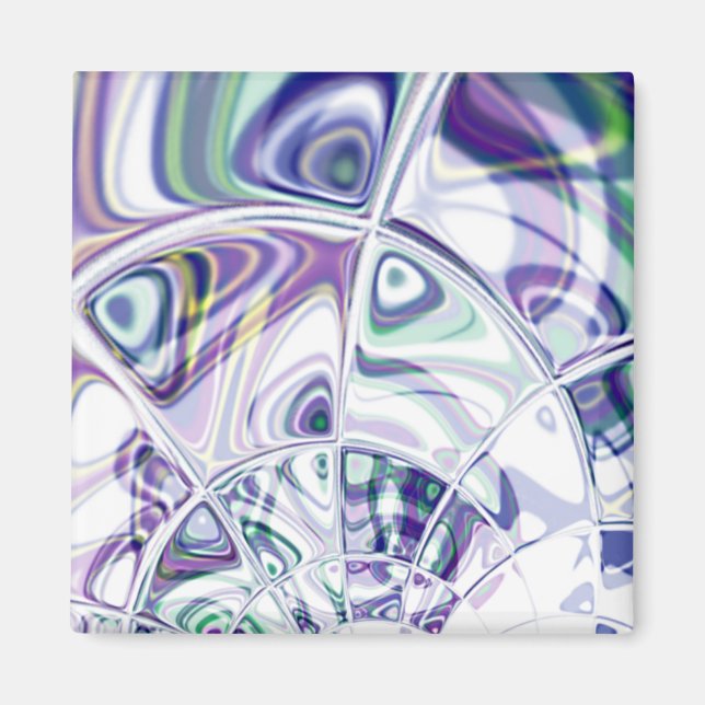 Imán de violetas destrozadas (Frente)