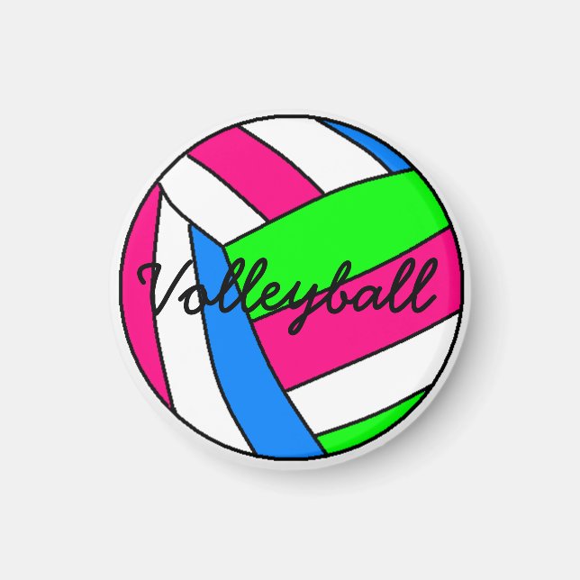 Imán de voleibol (Frente)