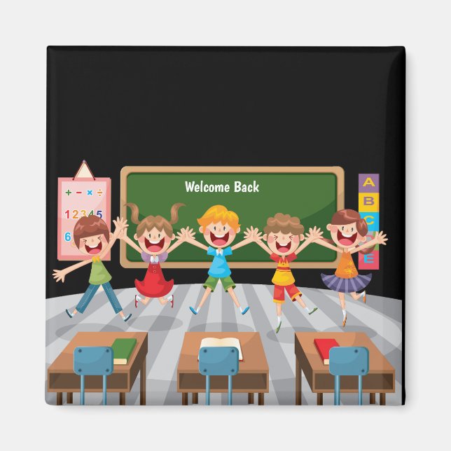 Imán De vuelta a la escuela (Frente)