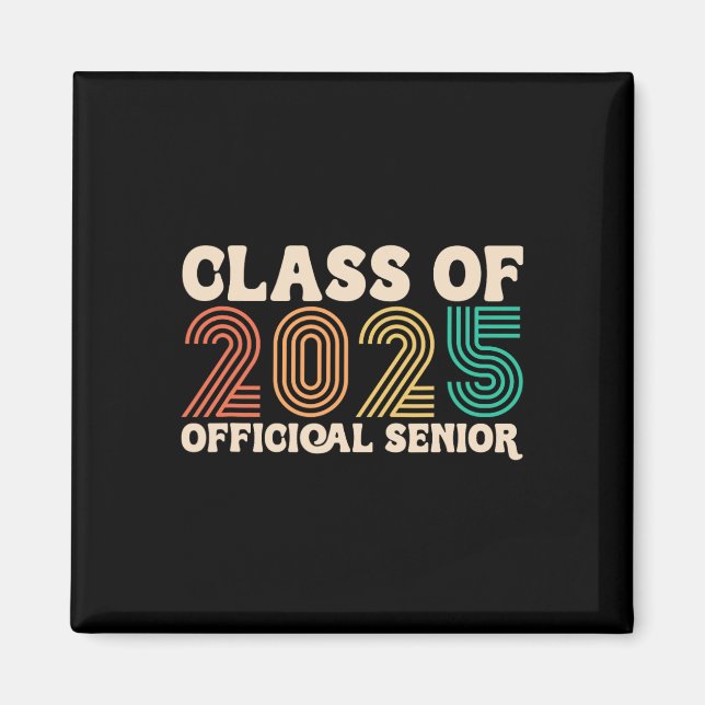 Imán De Vuelta A La Escuela 3 Senior 2025 (Frente)