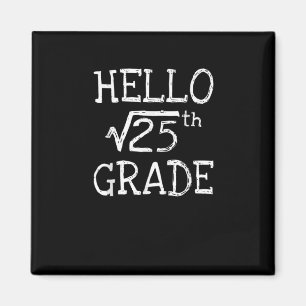 Imán De Vuelta A La Escuela 5° Grado Raíz Cuadrada De 2