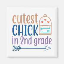 De vuelta a la escuela, chica más guapa en segundo