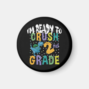 Imán De vuelta a la escuela Estoy listo para aplastar 2