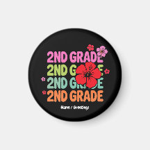 De vuelta a la escuela primer día de segundo curso