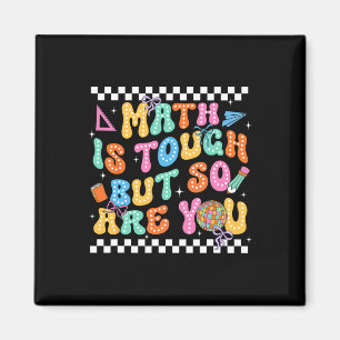 Imán De vuelta a la escuela profesor de matemáticas las
