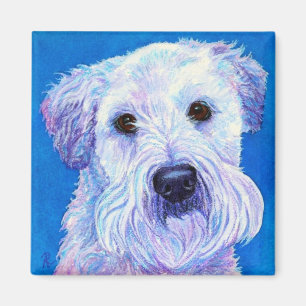 Imán de Wheaten Terrier - "Bailey"