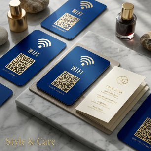 Imán de WiFi de la Marina con Código QR para Conec