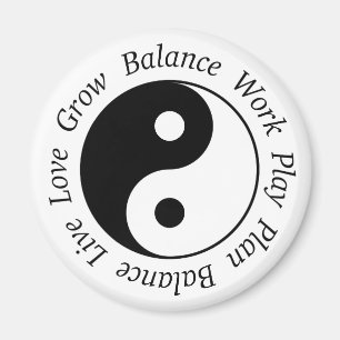 Imán de Yin Yang de la balanza