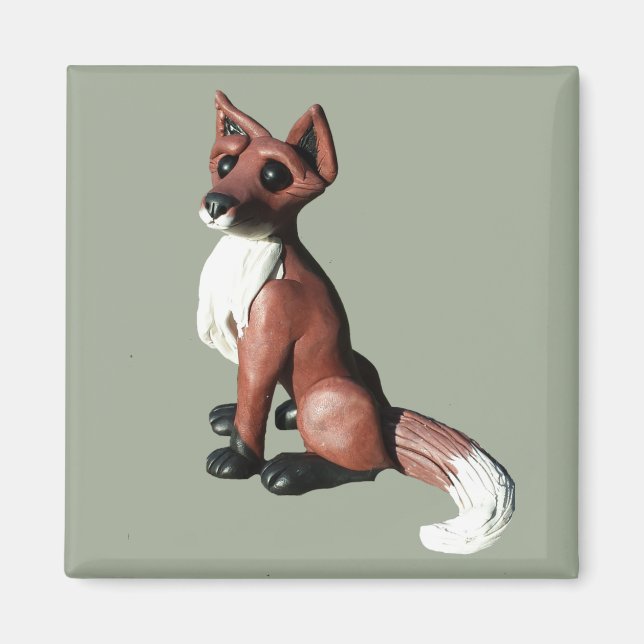 imán de zorro (Frente)