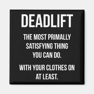 Imán Deadlift - Gracioso Meme Gym - Novedad de entrenam