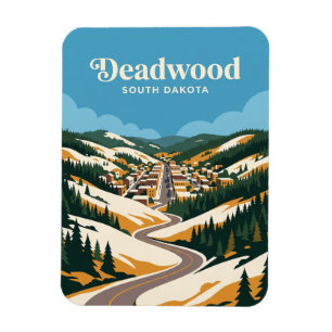 Imán Deadwood Dakota del Sur