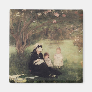 Imán Debajo de la lila en Maurecourt, 1874