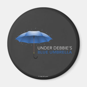 Imán Debajo del paraguas azul de Debbie