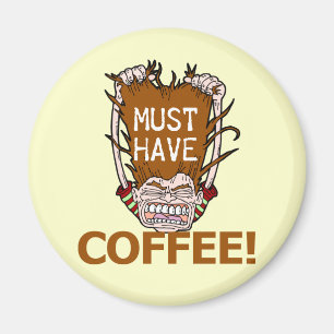 Imán Debe comer café