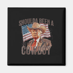 Imán Debería Haber Sido Vaquero Trump 2024 4 De Julio U