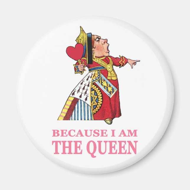 IMÁN DEBES OBEDECERME PORQUE SOY LA REINA (Frente)