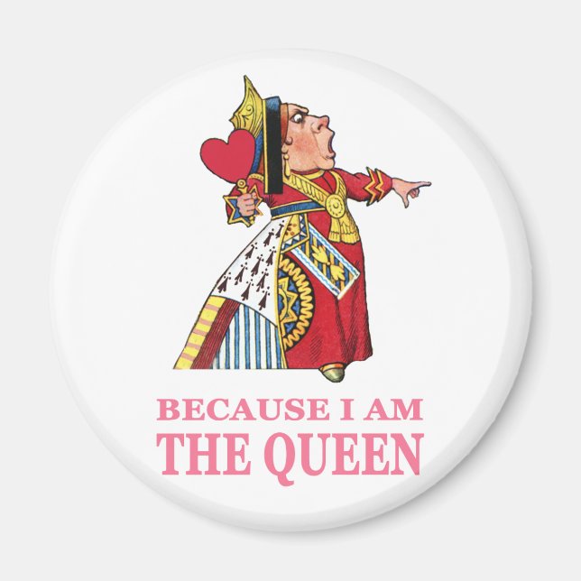 IMÁN DEBES OBEDECERME PORQUE SOY LA REINA (Frente)