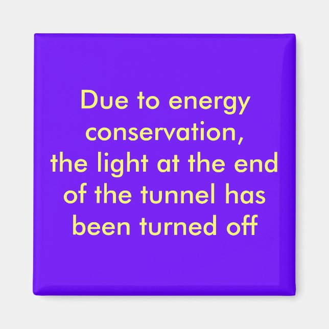 Imán Debido a la conservación de energía, la luz en el  (Frente)