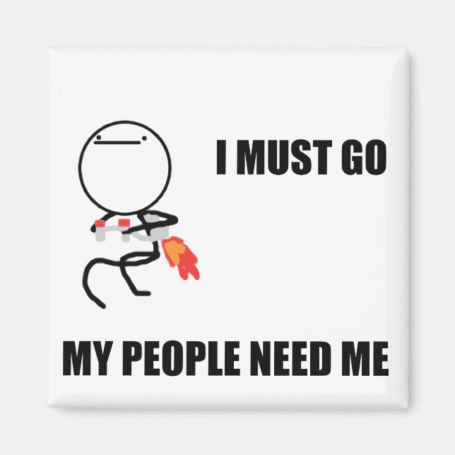 Imán Debo Ir Mi Gente Me Necesita (Frente)